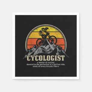 Cycoloog Definition Funny Mountain Bike MTB Servet
