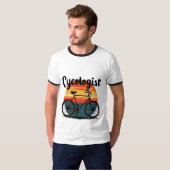 Cycoloog: Energetic Biker T-shirt – voor Fietsen (Voorkant volledig)