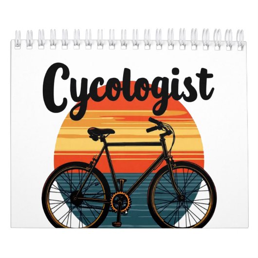 Cycoloog: Energetic Biker T-shirt – voor Fietsen Kalender (Hoes)