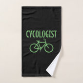Cycoloog fiets handdoek (Handdoek)