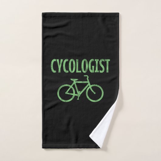 Cycoloog fiets handdoek (Handdoek)