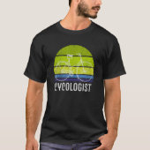 Cycoloog Fietstocht Fietser voor mannen W T-shirt (Voorkant)