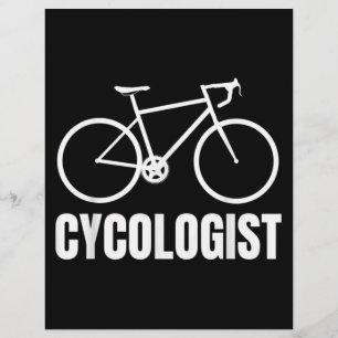 Cycoloog Funny Bicycle Bike Gift Flyer