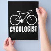 Cycoloog Funny Bicycle Bike Gift Flyer (Hand)