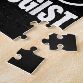 Cycoloog Funny Bicycle Bike Gift Legpuzzel (Zijkant)