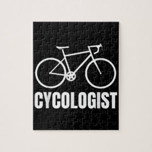 Cycoloog Funny Bicycle Bike Gift Legpuzzel
