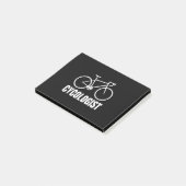 Cycoloog Funny Bicycle Bike Gift Post-it® Notes (Schuin)