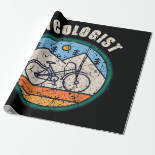 Cycoloog Funny Bicycle Cycling Gift Cadeaupapier