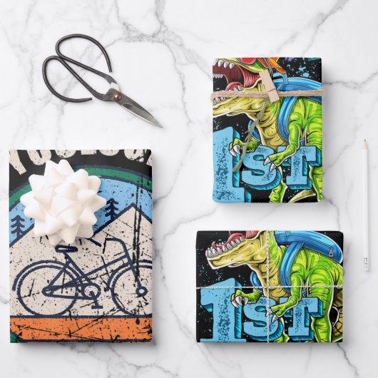 Cycoloog Funny Bicycle Cycling Gift Inpakpapier Vel (Voorkant)