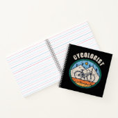 Cycoloog Funny Bicycle Cycling Gift Notitieboek (Binnen)
