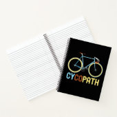 Cycoloog Funny Bike Bicycle Cycling Lover Gift Notitieboek (Binnen)