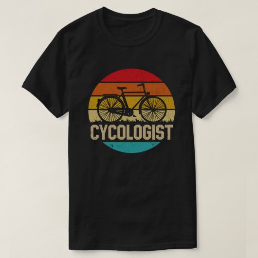 Cycoloog Funny Bike Bicycle Cycling Lover Gift T-shirt (Design voorkant)