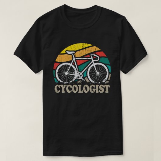 Cycoloog Funny Bike Bicycle Cycling Lover Gift T-shirt (Design voorkant)
