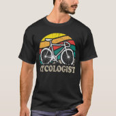 Cycoloog Funny Bike Bicycle Cycling Lover Gift T-shirt (Voorkant)