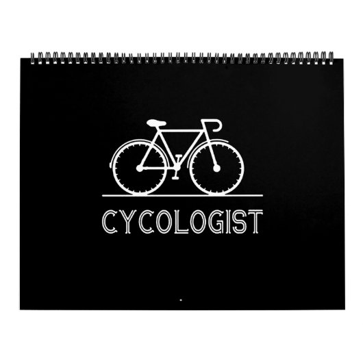 Cycoloog Funny Bike Bicycle Humor Kalender (Hoes)