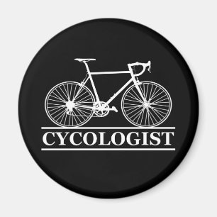 Cycoloog Funny Cycling gezegde Magneet