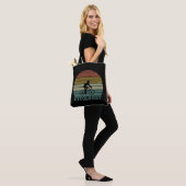 Cycoloog Funny Cycling gezegde Tote Bag (Op model)