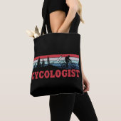 Cycoloog Funny Cycling gezegde Tote Bag (Dichtbij)