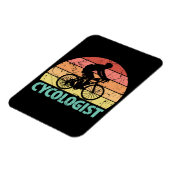 Cycoloog Funny Cycling Magneet (Linkerzijde)