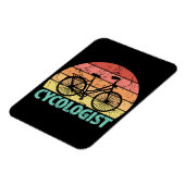 Cycoloog Funny Cycling Magneet (Linkerzijde)