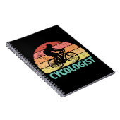 Cycoloog Funny Cycling Notitieboek (Rechterzijde)