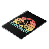 Cycoloog Funny Cycling Notitieboek (Linkerzijde)