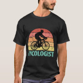 Cycoloog Funny Cycling T-shirt (Voorkant)