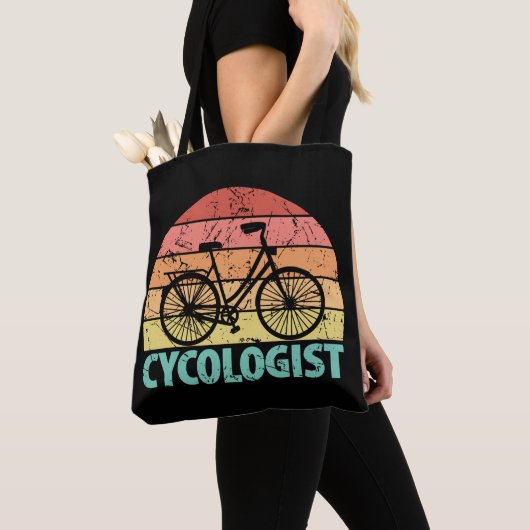 Cycoloog Funny Cycling Tote Bag (Dichtbij)