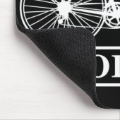 Cycoloog Funny Cycling voor fietsers en fietsers Muismat (Hoek)