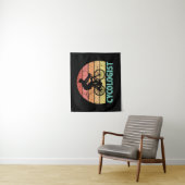 Cycoloog Funny Cycling Wandkleed (In situ)