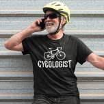 Cycoloog Funny Cycology for Bike Lovers T-shirt<br><div class="desc">Cycoloog Funny Cycology for Bike Lovers</div>