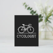 Cycoloog Lover Gift Cycling Mountain Gift Bedankkaart (Staand voorkant)