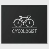 Cycoloog Lover Gift Cycling Mountain Gift Cadeaupapier (Vlak)