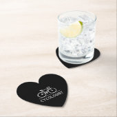 Cycoloog Lover Gift Cycling Mountain Gift Kartonnen Onderzetters (Insitu)