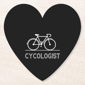Cycoloog Lover Gift Cycling Mountain Gift Kartonnen Onderzetters