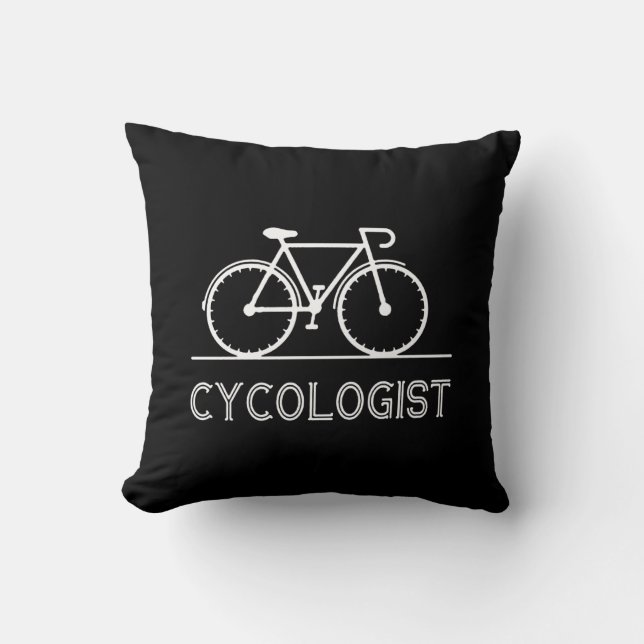 Cycoloog Lover Gift Cycling Mountain Gift Kussen (Voorkant)
