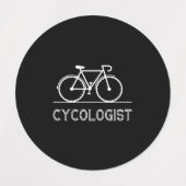 Cycoloog Lover Gift Cycling Mountain Gift Labels (Design 1)