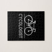 Cycoloog Lover Gift Cycling Mountain Gift Legpuzzel (Horizontaal)