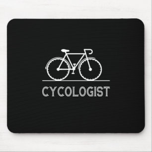 Cycoloog Lover Gift Cycling Mountain Gift Muismat