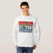  Cycoloog Mountain Bike MTB Cycling Funny T-shirt (Voorkant volledig)