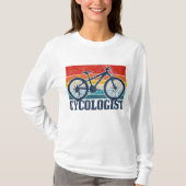  Cycoloog Mountain Bike MTB Cycling Funny T-shirt (Voorkant)
