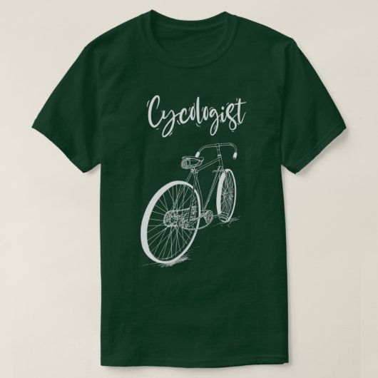 Cycoloog PhD T-shirt (Design voorkant)