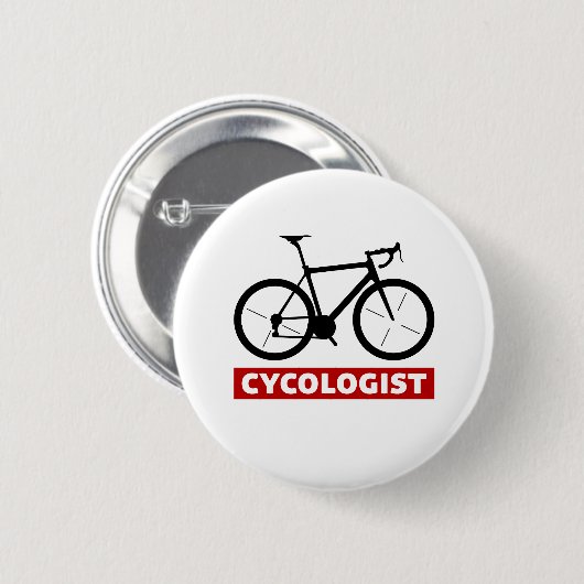 cycoloog ronde button 5,7 cm (Voorkant /achterkant)