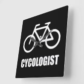 Cycoloog voor fietsen vierkante klok (Hoek)