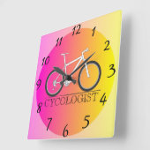 Cycoloog Wall klok (Hoek)