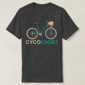 Cycoloog Women cyclist Cycling 3 T-shirt (Design voorkant)