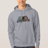 Cycopaat grappig fietsen hoodie (Voorkant)