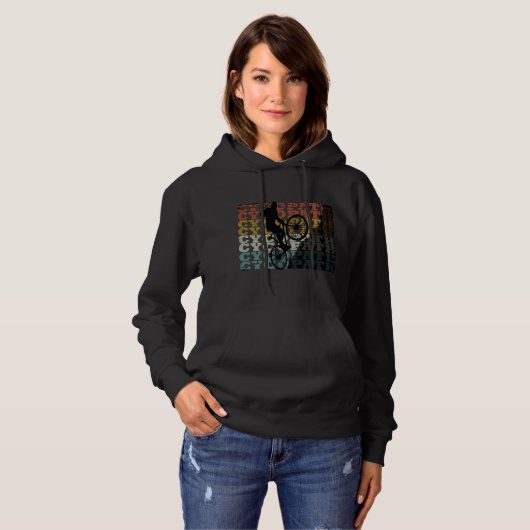 Cycopaat grappig fietsen hoodie (Voorkant volledig)