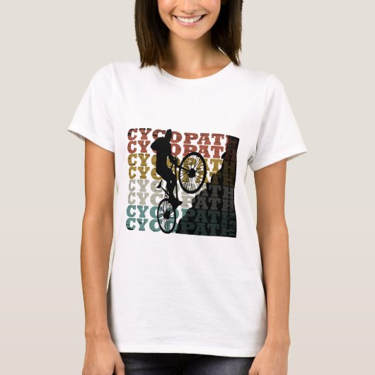 Cycopaat grappig fietsen t-shirt (Voorkant)