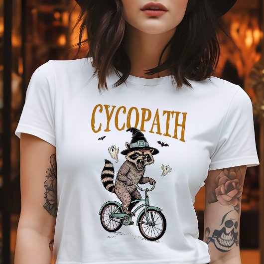 Cycopaat Raccoon Halloween T-shirt
